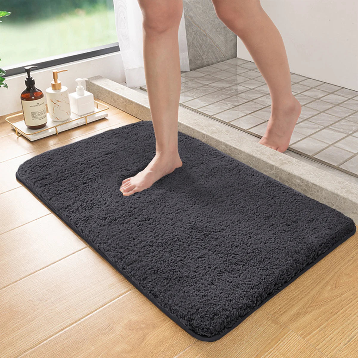 Absorbent Bathroom Mat