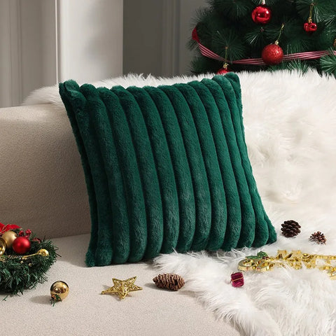 Striped Soft Cushion Cover