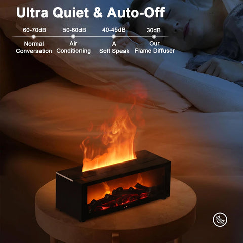 Home Aroma Humidifier Flame