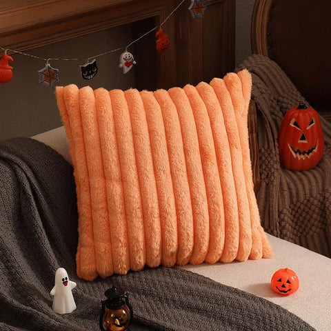 Striped Soft Cushion Cover